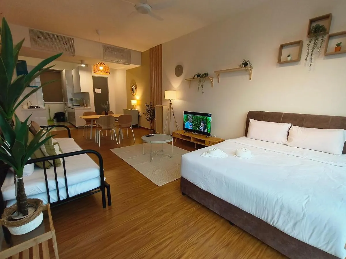 New Georgetown Modern City View 2Br Homestay For 10Pax 无敌美景两房民宿 Beacon Executive Suite マレーシア