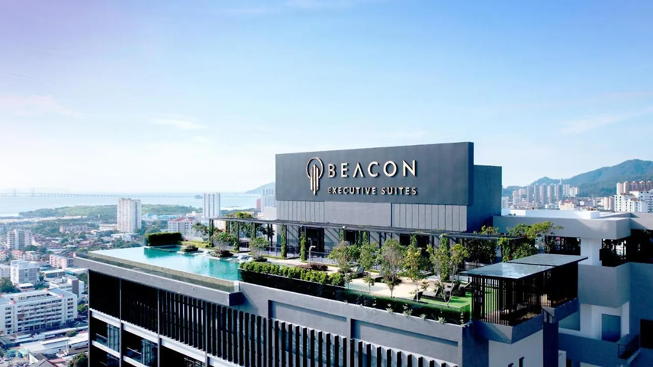 New Georgetown Modern City View 2Br Homestay For 10Pax 无敌美景两房民宿 Beacon Executive Suite 0*, ジョージタウン マレーシア